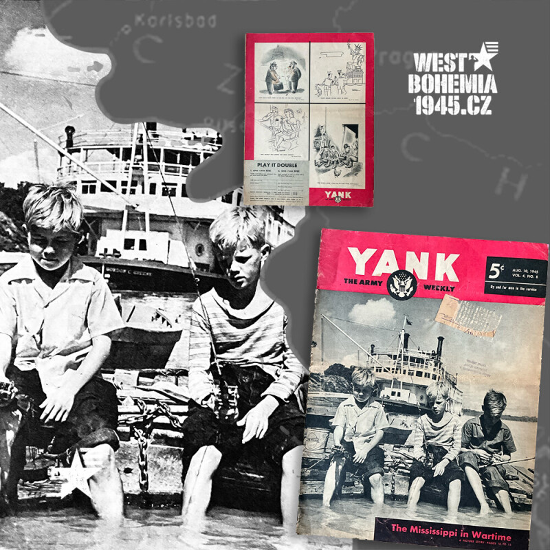 Originální  armádní týdeník YANK AUGUST 10 1945